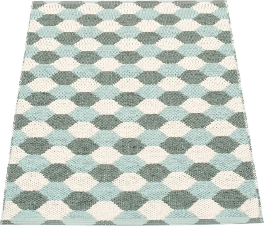 Covor pentru exterior și interior verde/turcoaz 70x100 cm Dana Army – Pappelina
