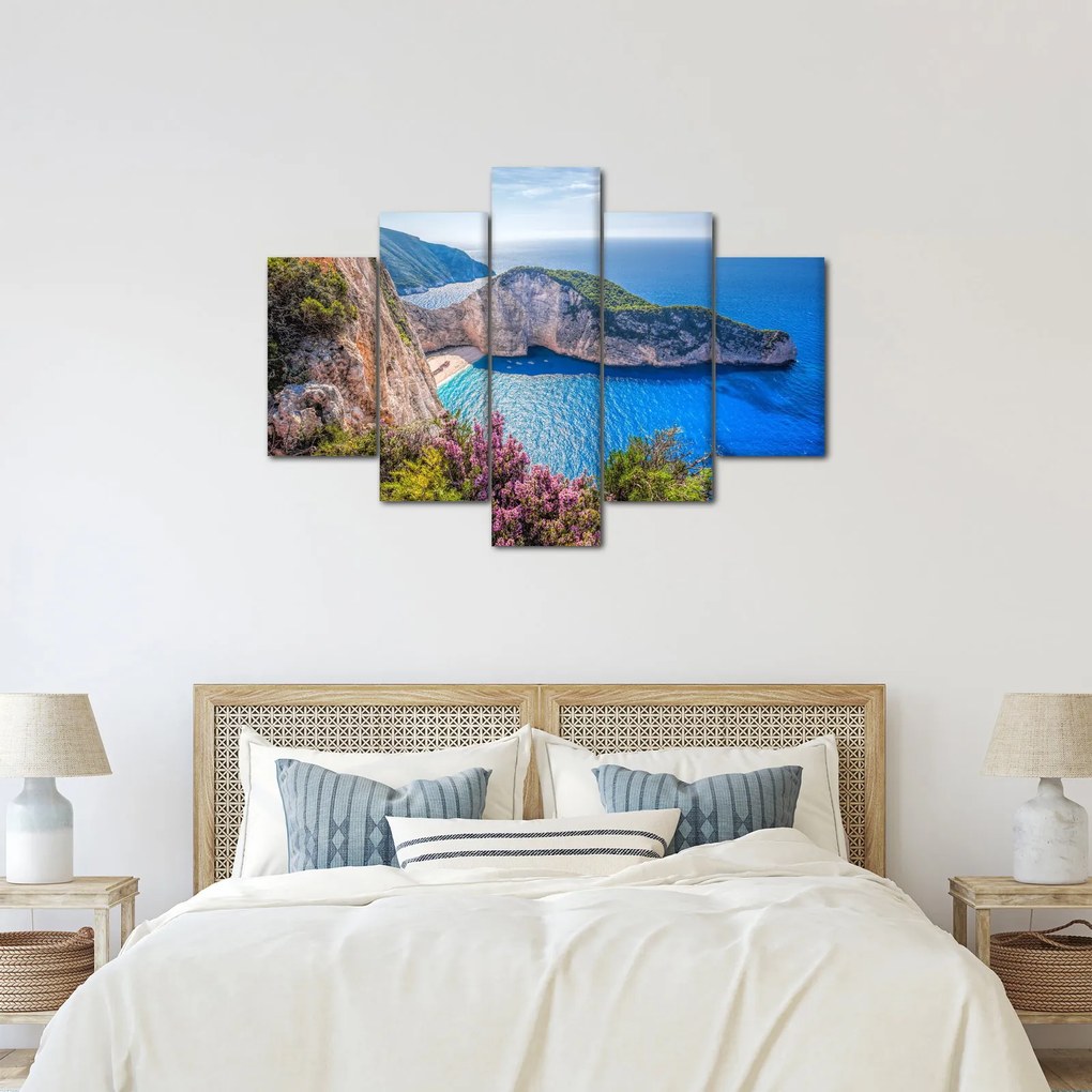 Tablou - Plaja Navagio, Grecia (150x105 cm)
