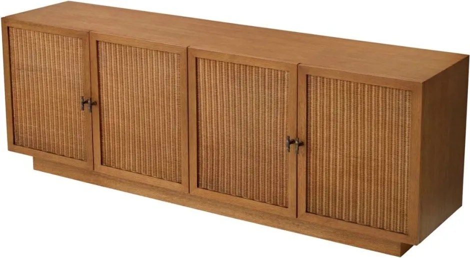 Comoda Design LUX, Lemn, Rattan, Borchard