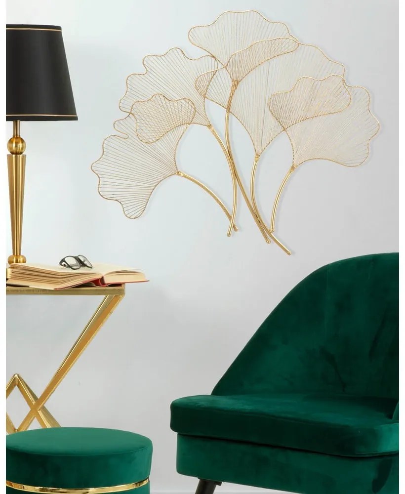 Decorațiune de perete din metal 79x68 cm Leaf – Mauro Ferretti