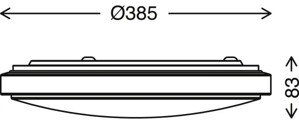 Plafonieră LED dimabilă STARRY SKY LED/18W/230V 3000-6500K Brilo + telecomandă