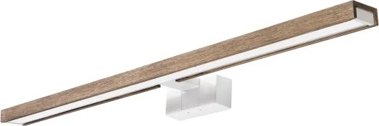 Brilagi-LED Lumină pentru oglindă de baie 3 în 1 WOODY MIRROR LED/15W/230V 80 cm IP44 alb/stejar