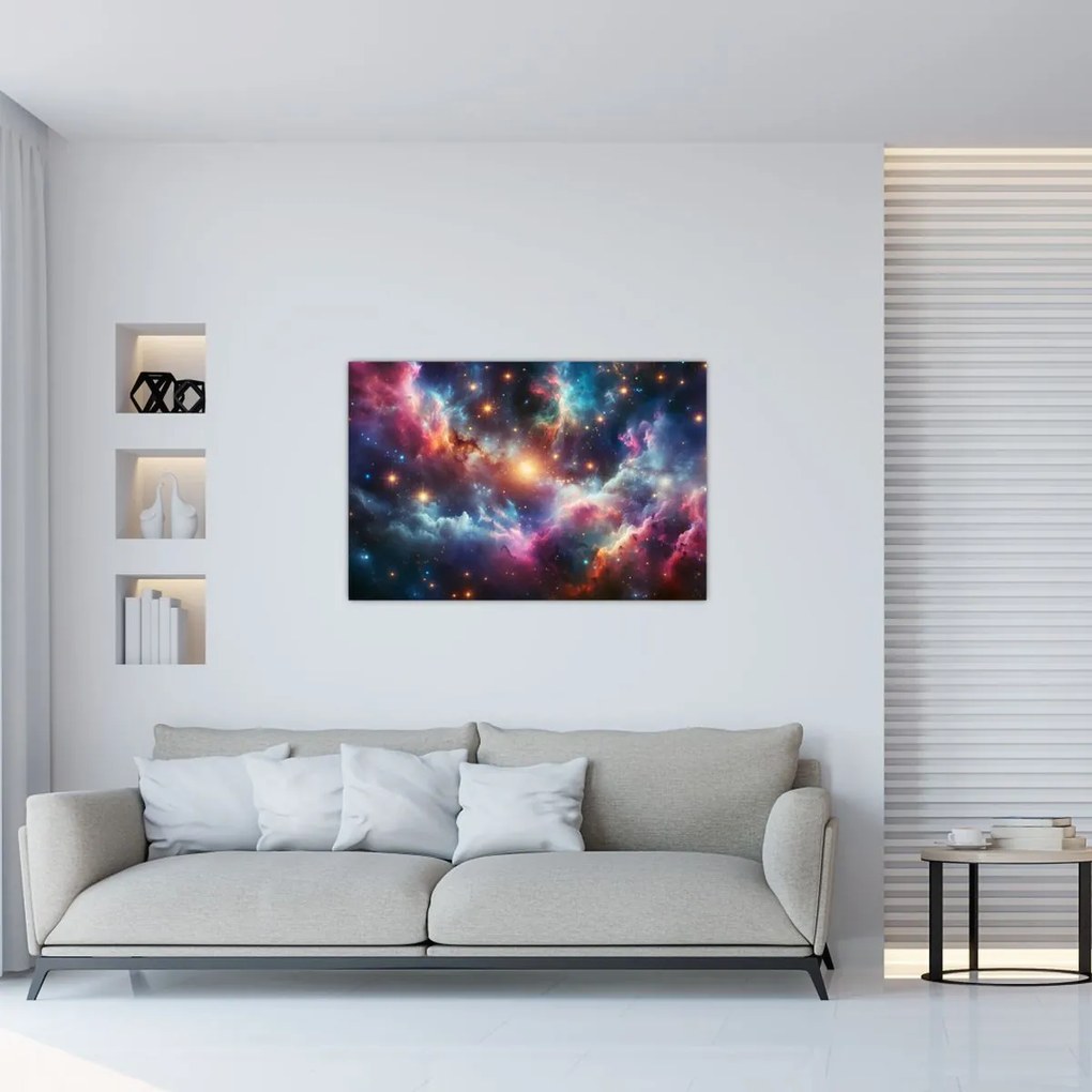 Tablou - Univers întunecat (90x60 cm)