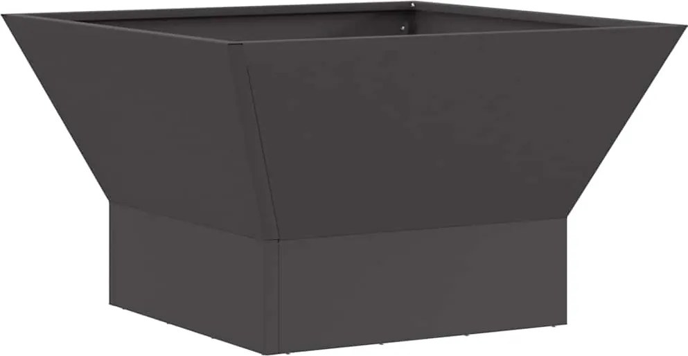 vidaXL Cuptor de foc Negru 60 x 60 x 35 cm Oțel