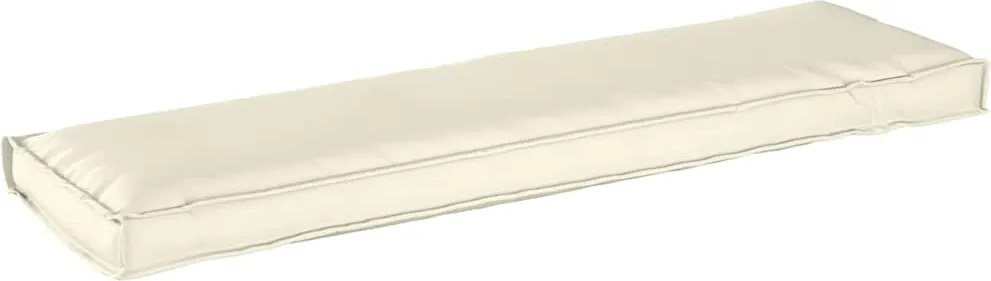 vidaXL Pernă Crem 140 x 40 x 8 cm Material Oxford