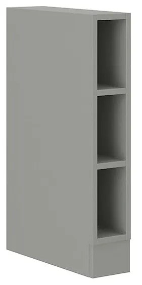 Raft inferior de bucătărie Milo 15 D OTW BB (gri). Promo -17%. 1058397