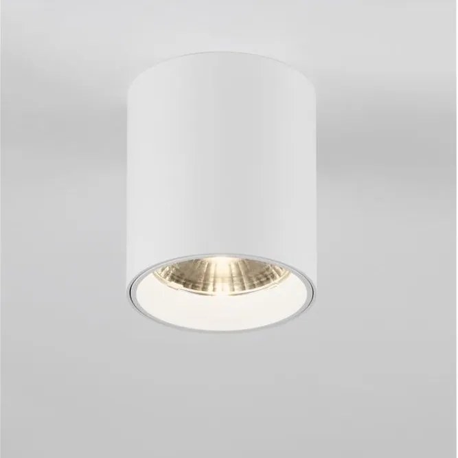 Spot aplicat LED design tehnic IRIS alb