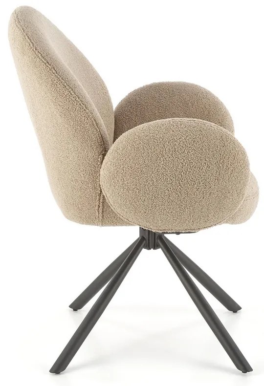 Scaun de bucaterie Lumpy, bej