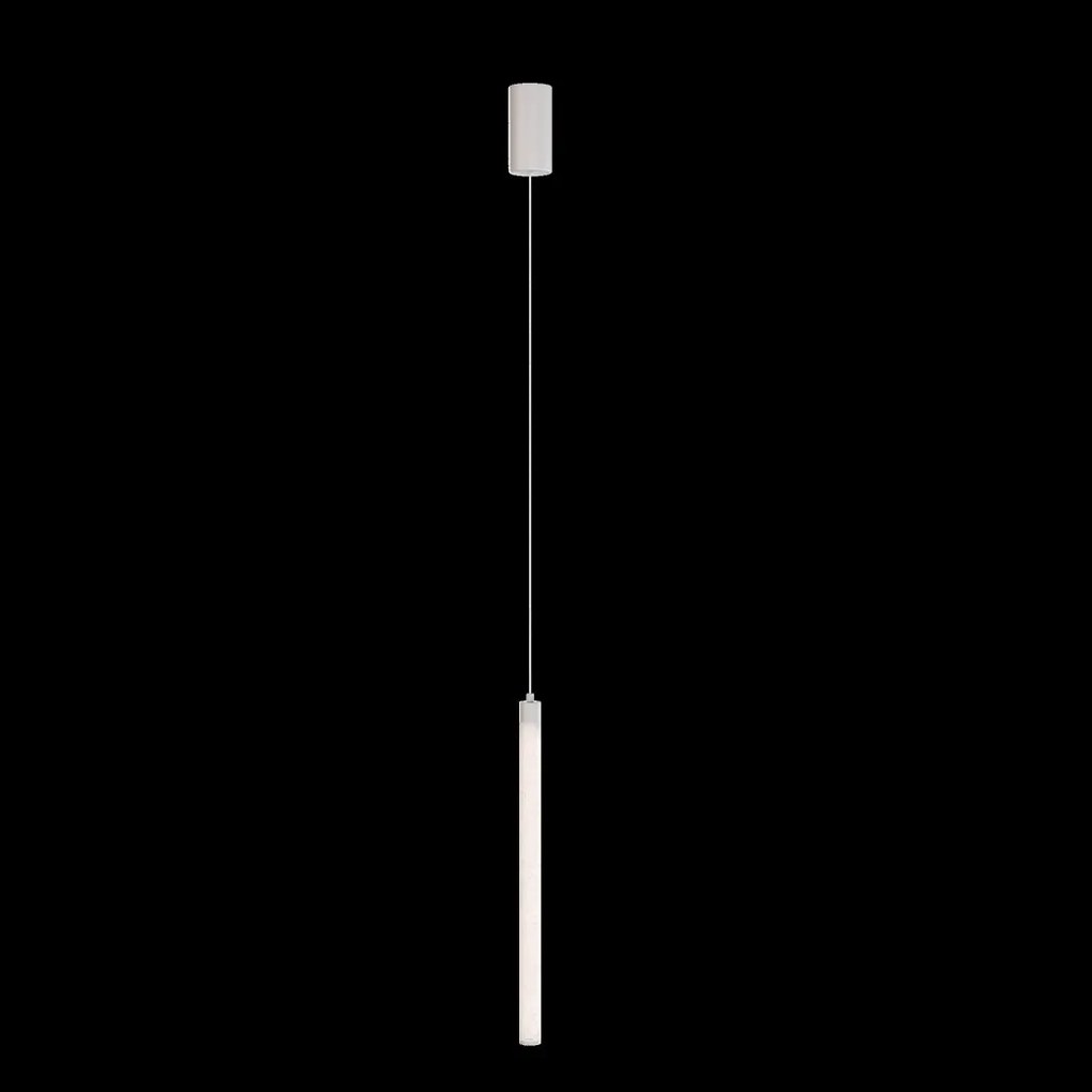 Pendul LED design tehnic Ray alb
