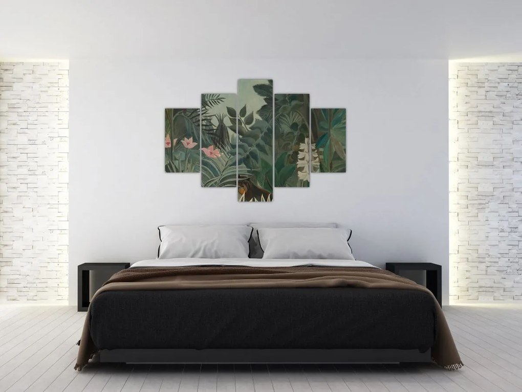 Tablou - Henri Rousseau, The Equatorial Jungle, reproducere (150x105 cm)