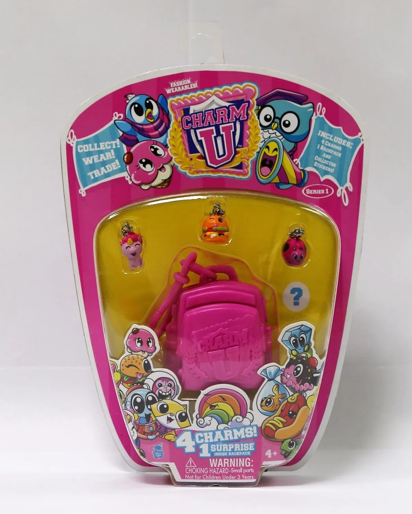 CHARM U - SET REZERVA: 4 TALISMANE, 1 RUCSAC, AUTOCOLANTE - CEPIA (CU30010)