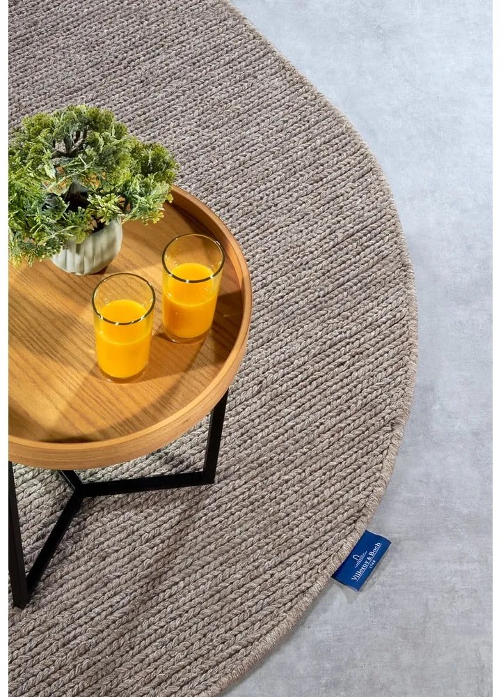 Covor maro deschis țesut manual din lână 160x230 cm Francois – Villeroy&Boch
