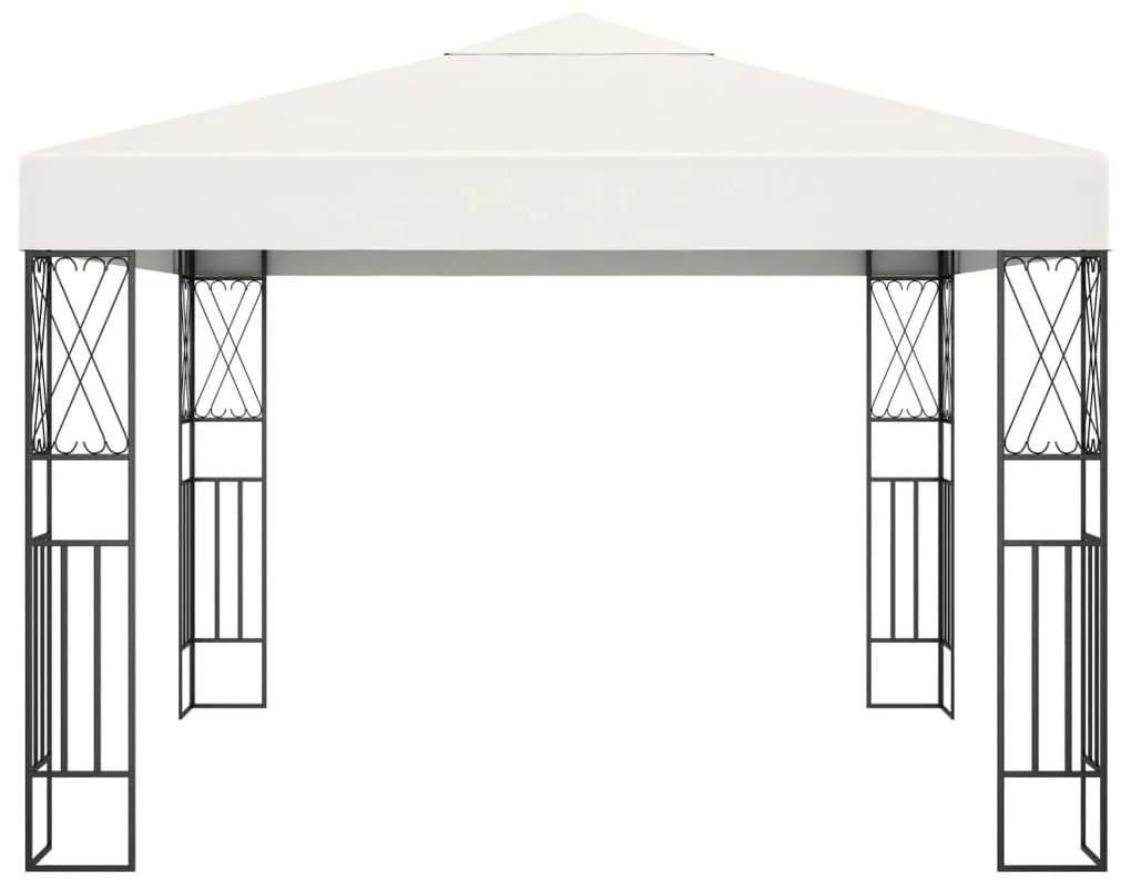 Pavilion, crem, 3 x 3 m, material textil Crem, 3 x 3 m