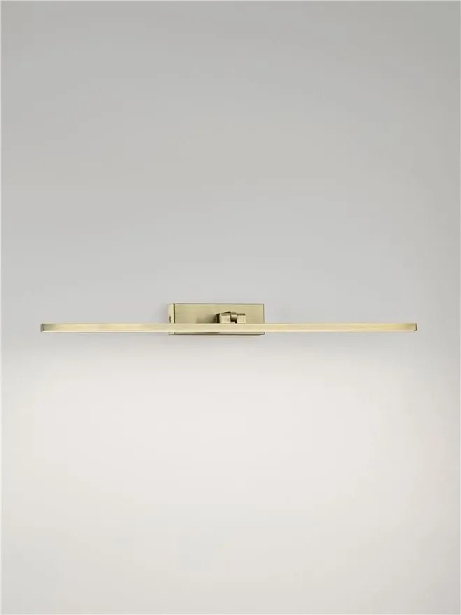 Aplica de perete LED baie IP44 MAREL aurie