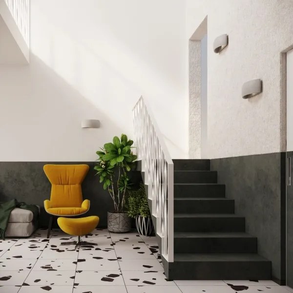 Aplică PONTIUS 1xG9/40W/230V gri