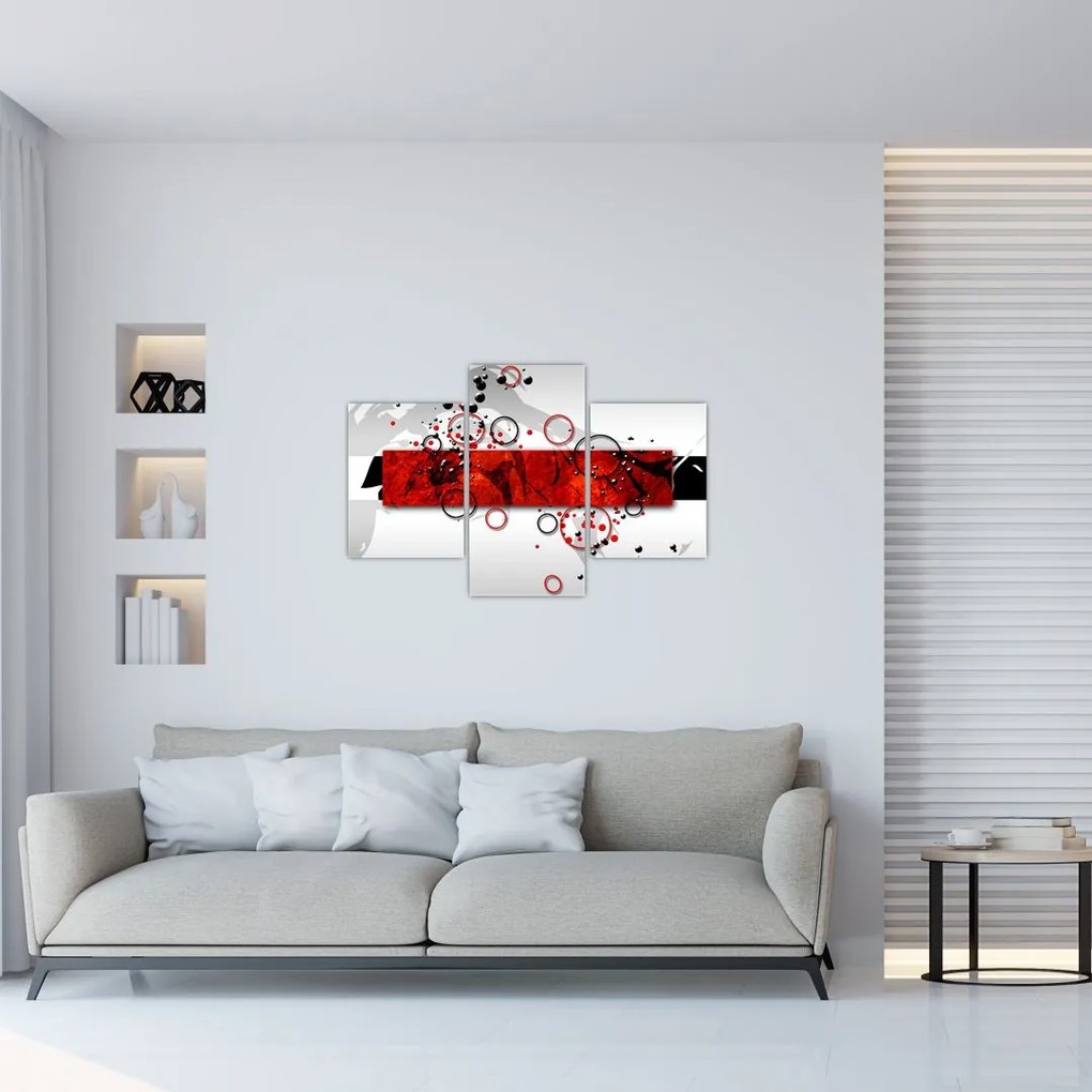 Tablou cu abstracție (90x60 cm)