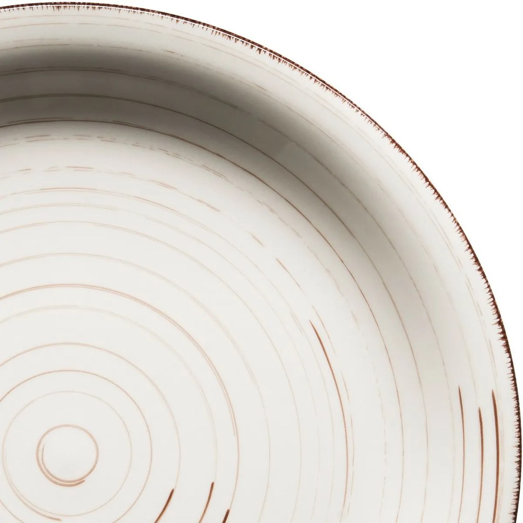 Mäser Set of 6 shallow plates Bel Tempo 27 cm,beige