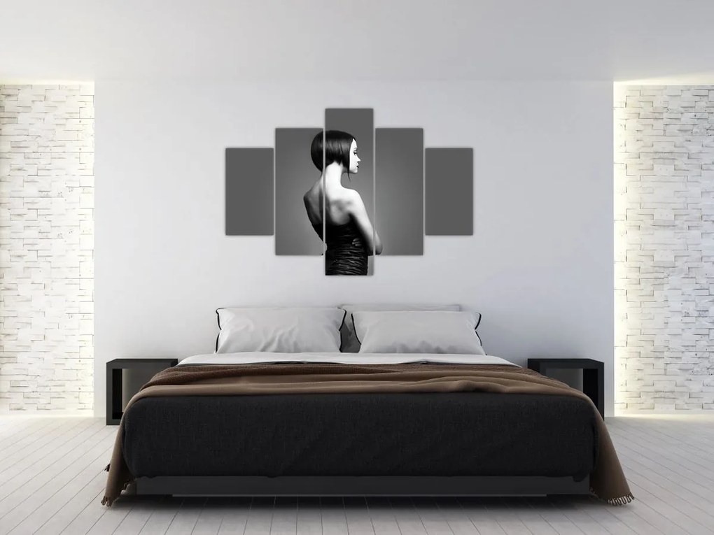 Tablou - Femeie elegentă (150x105 cm)