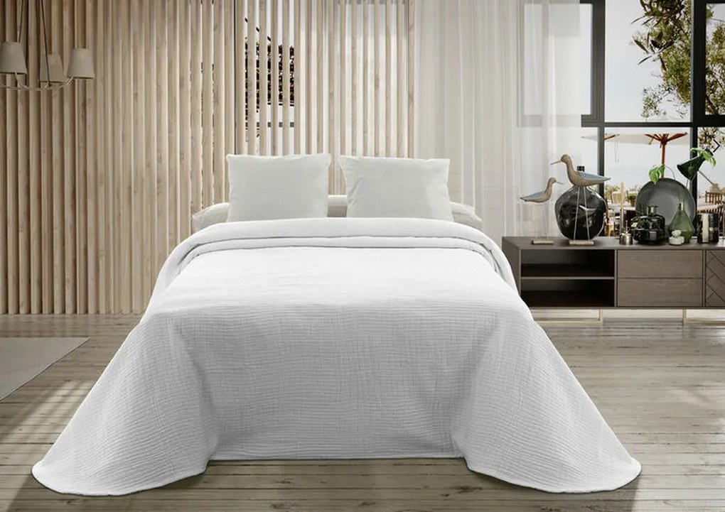 Cuvertură (de pat) Hosteline PALMA Alb Pat 105