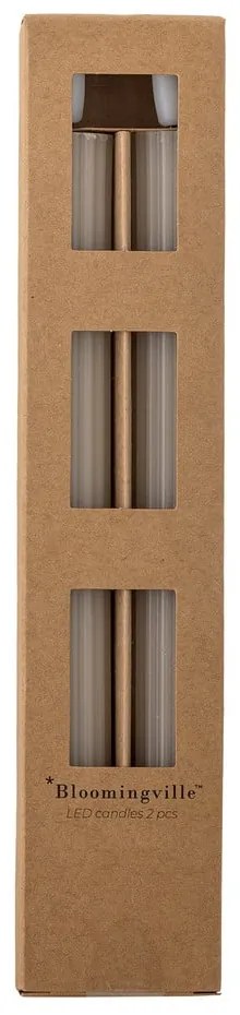 Lumânări LED 2 buc. (înălțime 24,5 cm) Ponza – Bloomingville