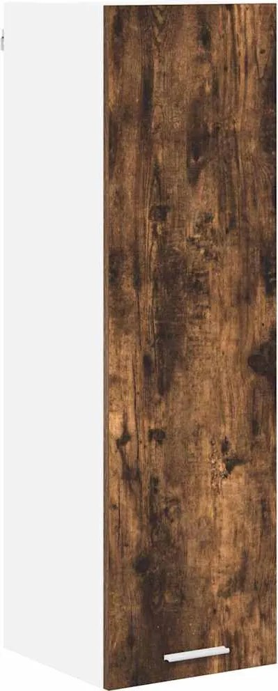 vidaXL Dulap suspendat Stejar fumuriu 30 x 31 x 100 cm Lemn compozit