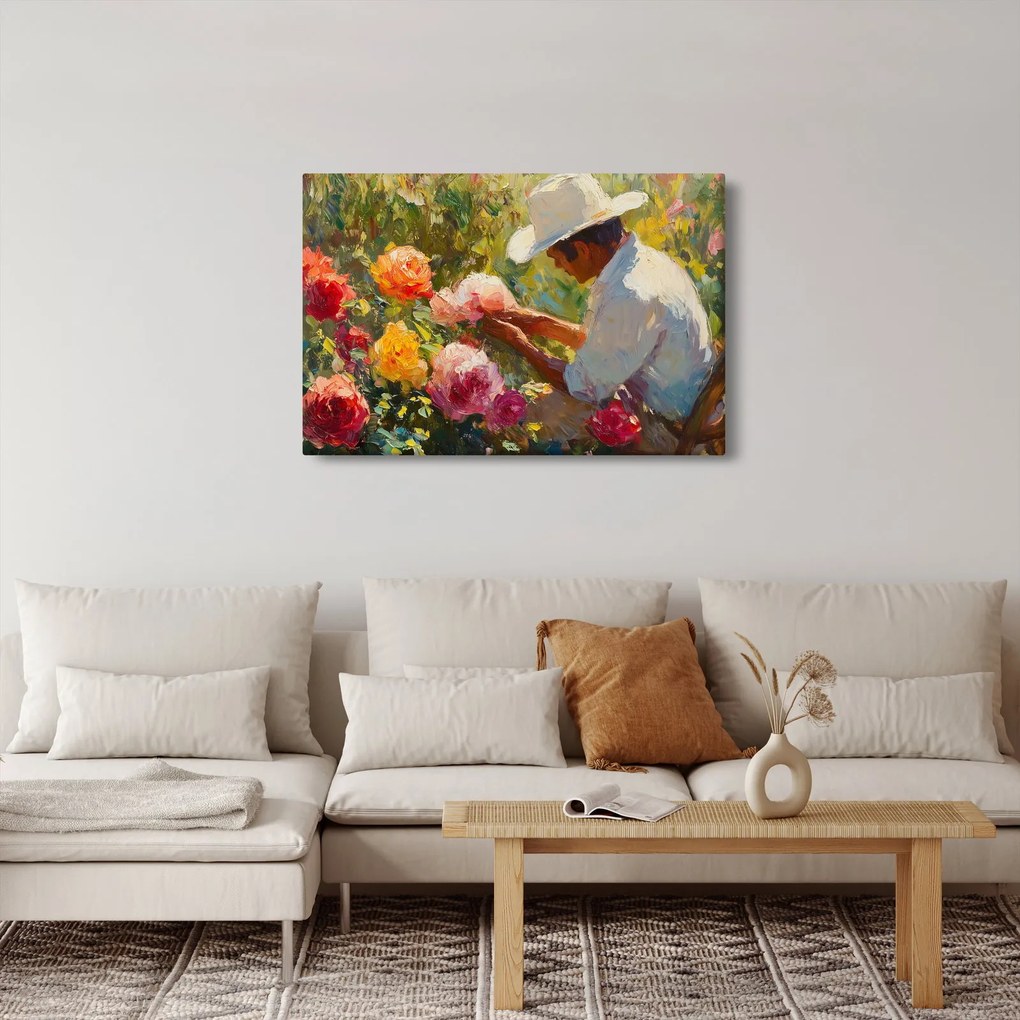 Tablou - Grădinar (90x60 cm)
