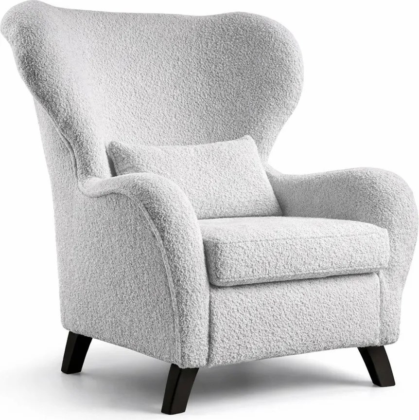 Fotoliu cu spătar înalt Miuform Miuf, gri