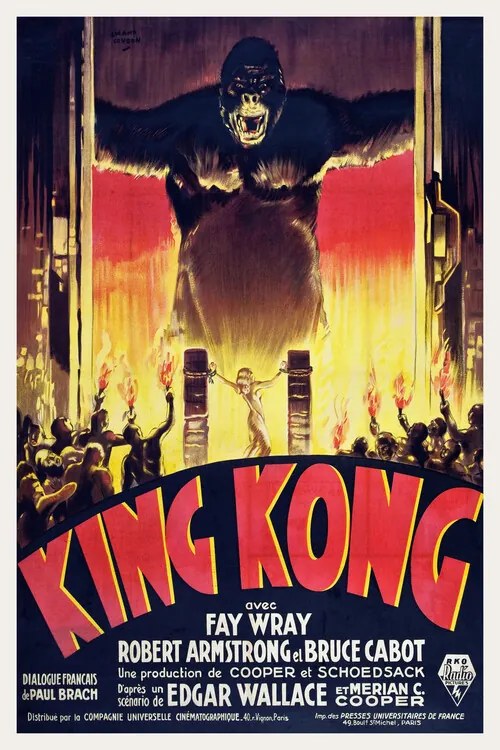 Ilustrație King Kong / Fay Wray