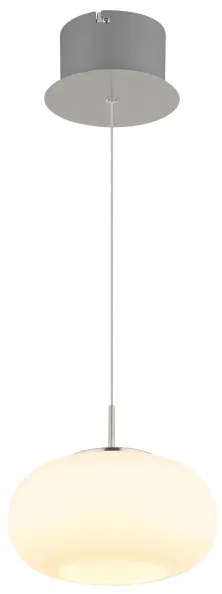 Lustră LED pe cablu Globo 15744HN QUINTARA LED/6W/230V alb