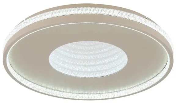 Globo 48563-40S - Plafonieră LED cu funcție dimmabilă SHIRLEY, 40W/230V, 2700-6500K, Ø 50,5 cm, cu telecomandă