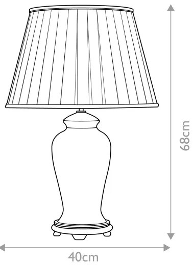 Lampă de masă Elstead DL-DATAI-TL DATAI 1xE27/60W/230V