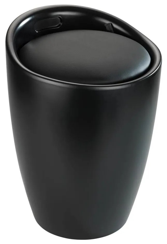 WENKO 24229100 - Taburet CANDY 36x50,5 cm negru