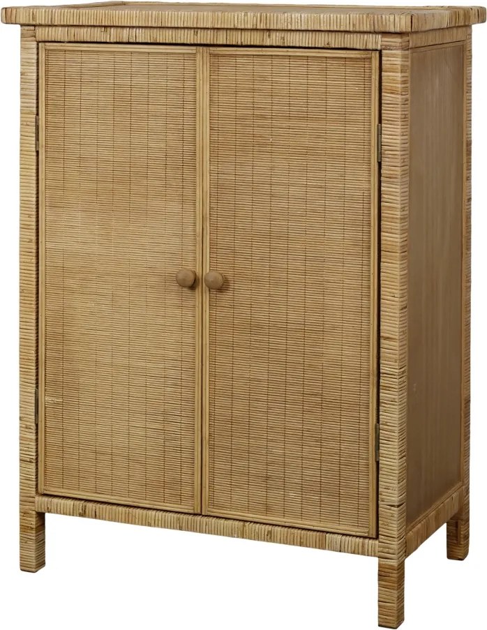 Cabinet braided w. 2 doors &amp; 1 shelf
