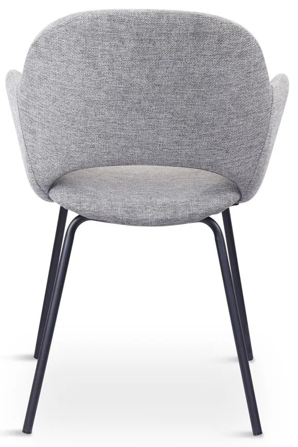 Set de scaune de sufragerie gri deschis 2 buc. tapițat Rowley – Unique Furniture