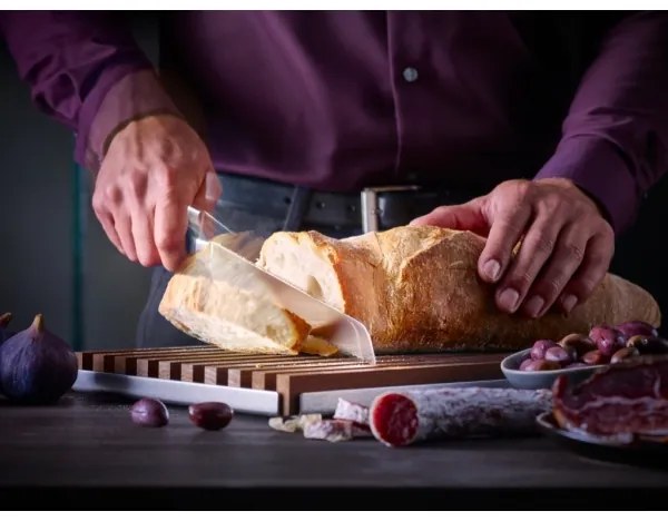 Wüsthof CLASSIC IKON cuțit pâine 20 cm, mâner negru