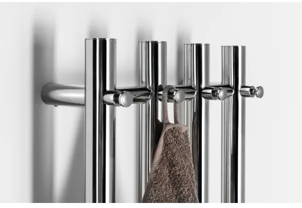 Radiator portprosop electric Sapho PAPINADO 85W/230V 120 cm crom lucios