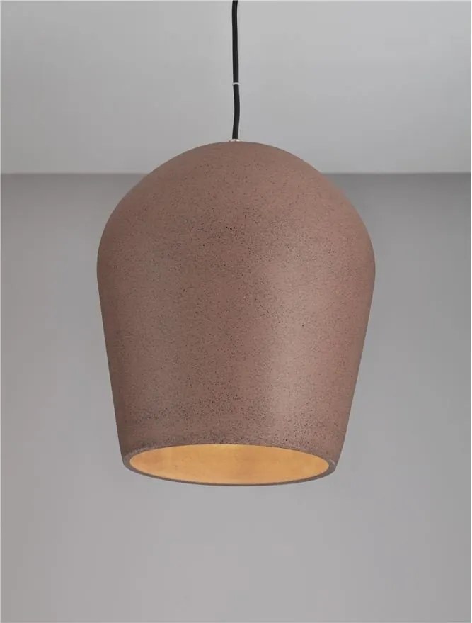 Lustra suspendata din ciment OMIO 29cm