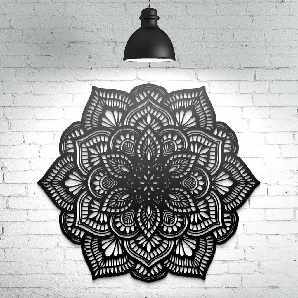 DUBLEZ | Mandala art din lemn - Tablou natura