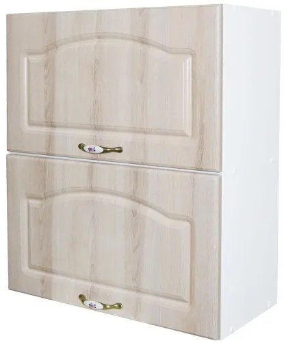 Corp superior 60 cu 2 usi orizontale Zebra MDF sonoma mustata