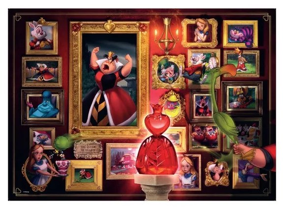 PUZZLE VILLAINOUS REGINA INIMILOR, 1000 PIESE - RAVENSBURGER (RVSPA15026)
