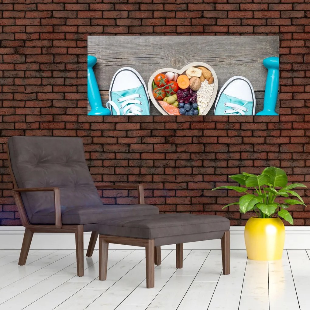 Tablou - Condiție sănătoasă (120x50 cm)