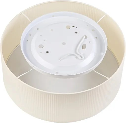 Plafonieră SIRJA PLISADO 2xE27/15W/230V, diametru 35 cm, crem