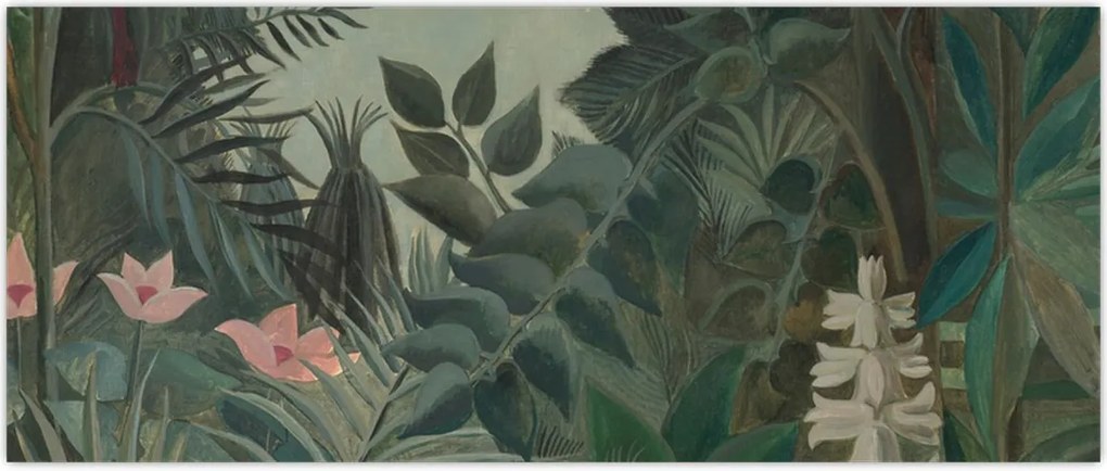 Tablou - Henri Rousseau, The Equatorial Jungle, reproducere (120x50 cm)