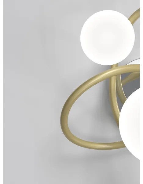 Aplică LED NANCY Wofi 4014-201 2xG9/3,5W/230V auriu/alb