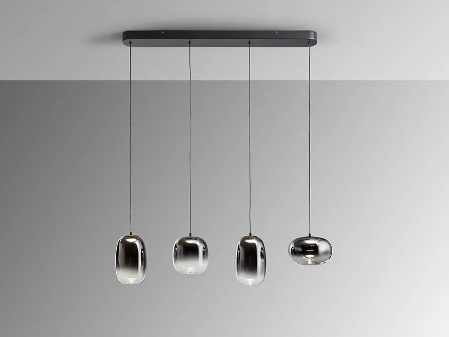 Lustra LED suspendata design modern Onice 4L