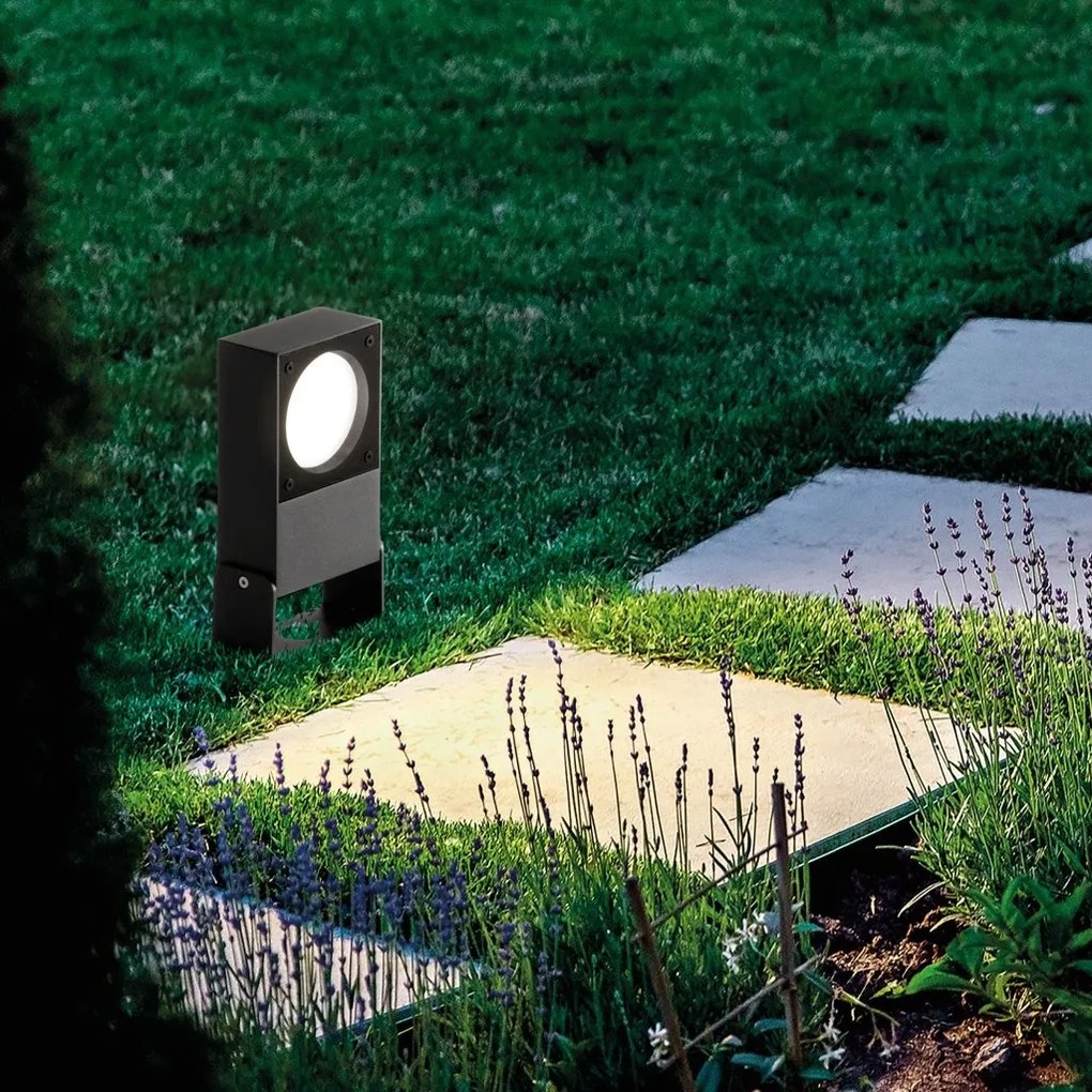 Proiector Exterior, Antracit, Protectie IP65, 1xGX53, Sirio pr1