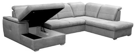 Coltar extensibil U antracit Bergamo
