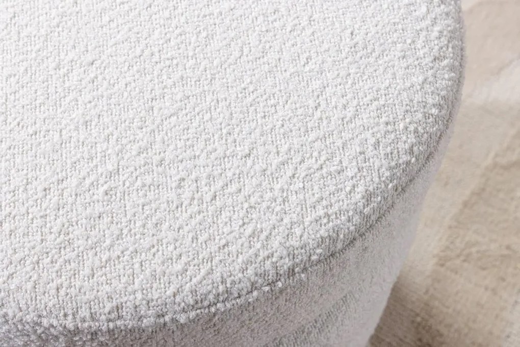 Bancheta cu spatiu de depozitare, Tesatura Boucle, VOQUE 115cm