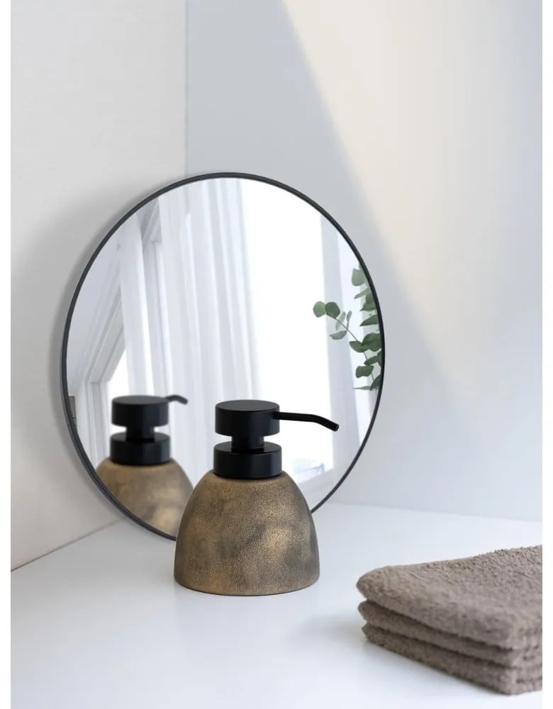 Dozator de săpun lichid bronz din ceramică 300 ml Tremea – Wenko