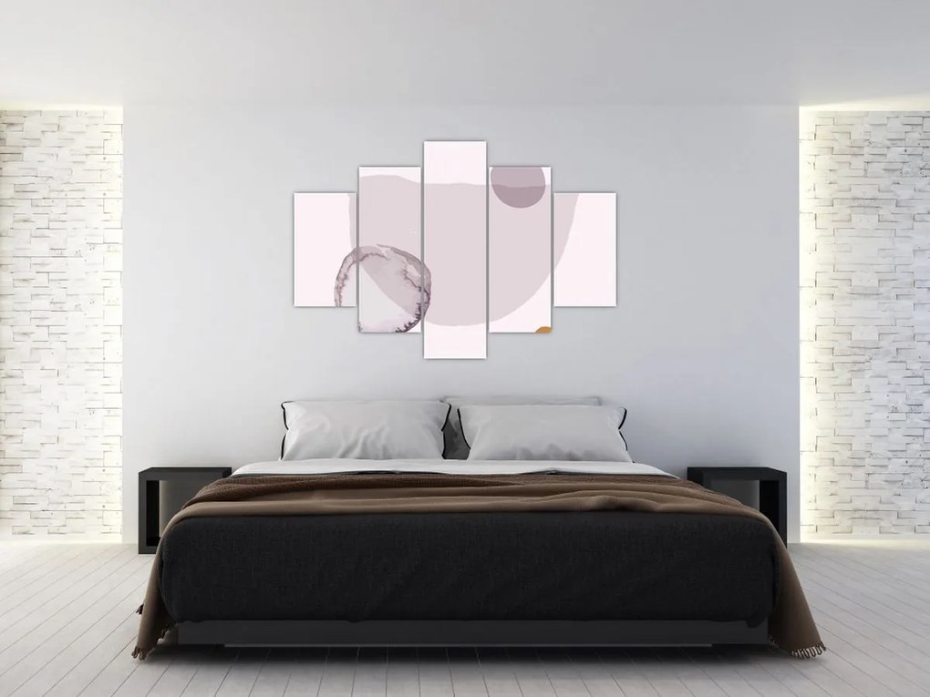 Tablou - Minimalism violet N⁰2 (150x105 cm)